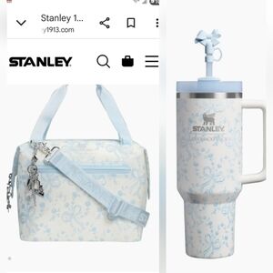 Stylish Blue Floral Women's Bag
